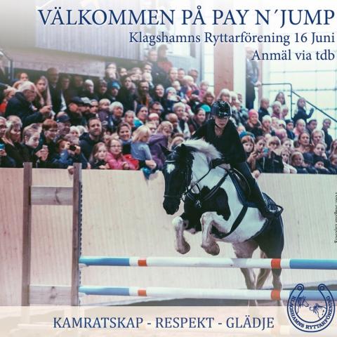 Pay n´jump på KRF 16 juni